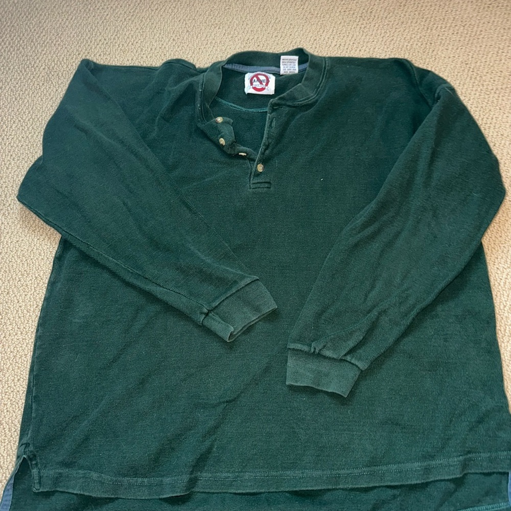 ANE Green Long Sleeve Shirt